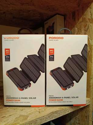 PORODO 4 SOLARPANEL POWERBANK image 2
