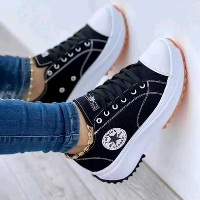 Canvas shoes womens fashion sneakers image 3