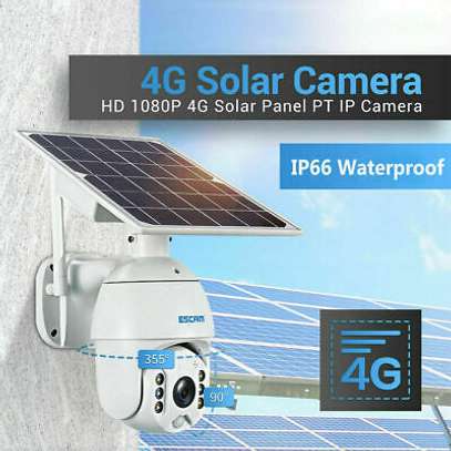 4G Solar Camera PTZ -(4MP &  Full Colored ) image 3