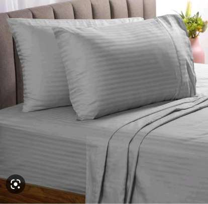 6x7 Pin stripped cotton bedsheets image 5