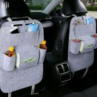 Car backseat pocket organizer image 1