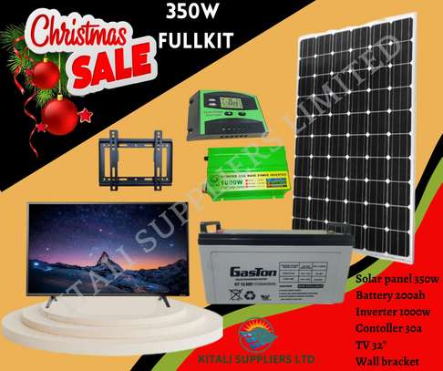 Solarmax Solar Fullkit 350watts With gaston Battery image 1