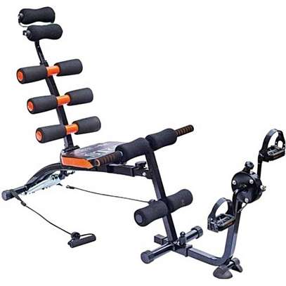 Six pack Care Bench with pedals and waist twister image 3
