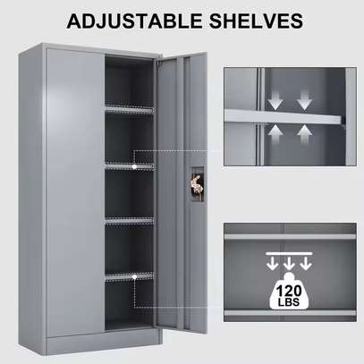 Metallic Full‑Door Filing Cabinet image 4