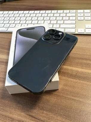 Apple Iphone 15 Pro 1Tb Titanium Blue And Airpods image 1