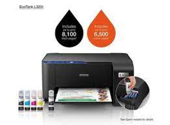 epson ecotank l3250 a4 wi-fi all-in-one ink tank printer. image 3