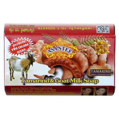 Asantee Tamarind Goat Milk Honey Soap 125 Grams image 1