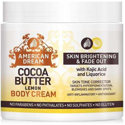 Lemon Cocoa Butter Cream For Skin Brightening & Fade Out image 1