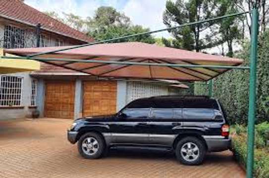 Car parking shades installation in Kenya image 5