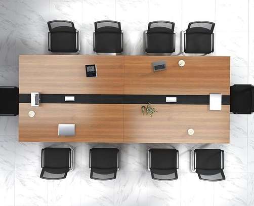 Office Table : Professional Imported Conference Table – 2.4M image 5