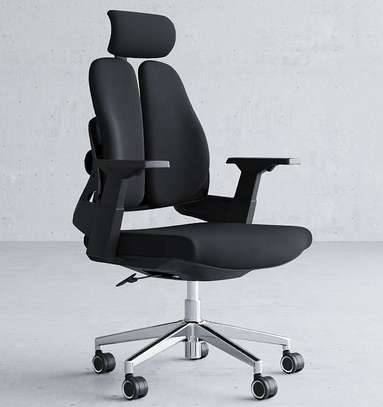 Ergonomic Fabric Office Chair with High Back image 5