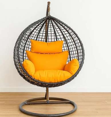Office Chair: Outdoor Swing Hanging Chair image 6