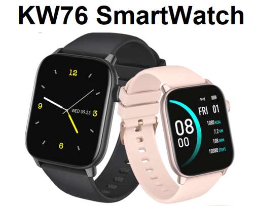 Kingwear KW76 Bluetooth smartwatch fitness waterproof image 1