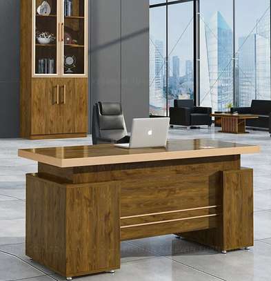 Office Desk: 1.4Meters Durable Wood Executive Desk image 2
