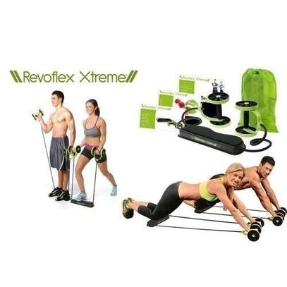 Revoflex Xtreme Home Total Body Fitness Gym Abs Trainer Resistance image 1