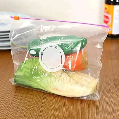 Food Ziplock Bag Reusable Fresh Zipper Bags image 2