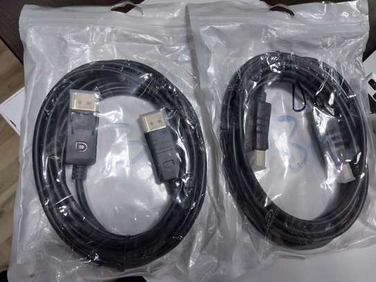 DP MALE TO HDMI MALE CABLE 3M (BLACK) image 2
