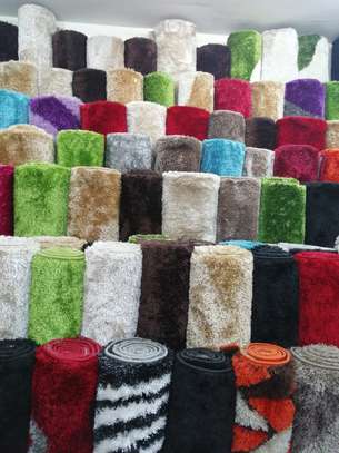 Turkish top and  trendy quality soft shaggy carpets image 11