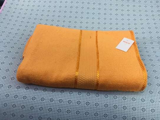 QUALITY ORANGE AND GREEN TOWELS image 6