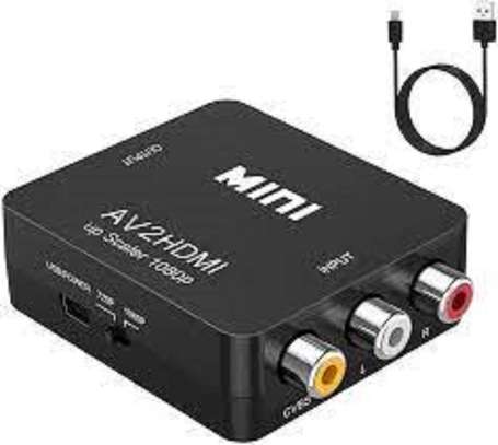 Mini HDMI to AV HD AV Converter Adapter image 1