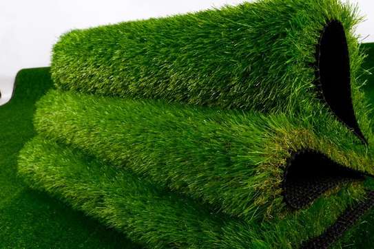 SOFT LUSH ARTIFICIAL GREEN GRASS CARPET image 2