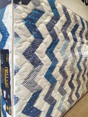 8inch 5 x 6 Fibre HD Quilted Mattresses. Free Delivery image 1