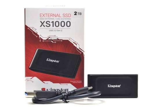 Kingston XS1000 External SSD USB 3.2 Gen 2 1TB ( Black) image 1