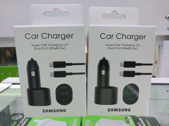 Samsung Super Fast Dual Car Charger (45W+15W) image 2