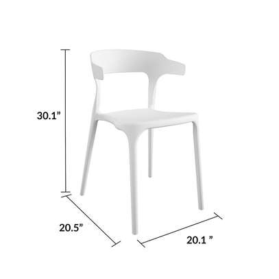 Plastic Modern dining and outdoor chair image 3