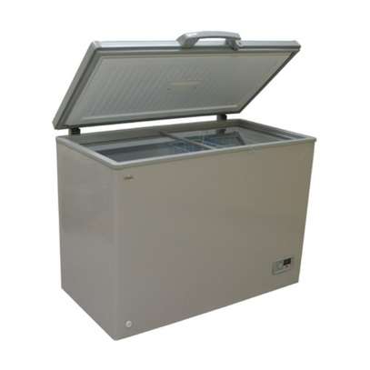 Mika chest Freezer, 300L, Silver Grey MCF300SG image 1