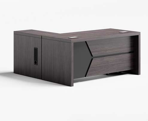 Office Desk : 1.6M Modern L-Shaped Executive Desk image 5