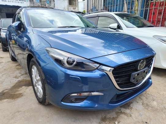 Mazda Axela blue 4wd 2017 image 3