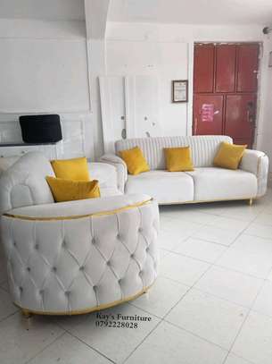3,2 Deep tufted sofa design image 1