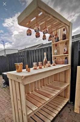 Portable Wooden Bars For Hire image 5
