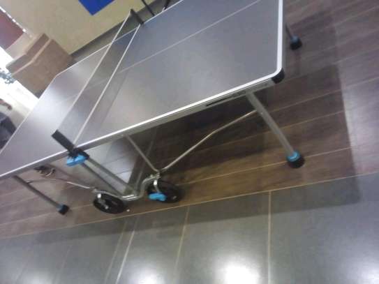Foldable high quality Table Tennis with wheels image 5