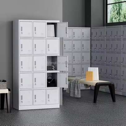15-Locker Office Cabinet image 7