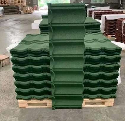 Stone Coated Roofing Tiles- CNBM Classic Green image 2
