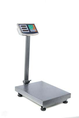 300kg- Digital Pricing Electronic Flatbed Platform Weighing image 2