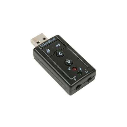 USB 2.0 Audio Adapter Double Sound Card image 2