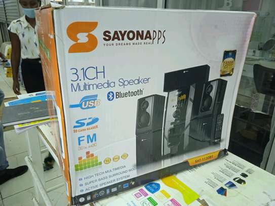 Sayona 3.1 Channel Woofer+Multimedia speaker system image 1