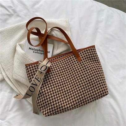 ♦️ *Women's plaid leather handbags image 2