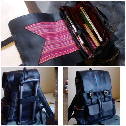 Lamu Beaded Travel Backpack Rucksack image 1