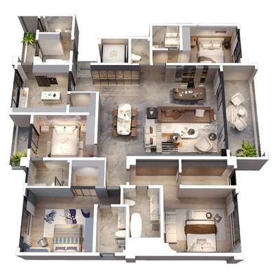 Serviced 5 Bed Apartment with En Suite at Brookside image 13