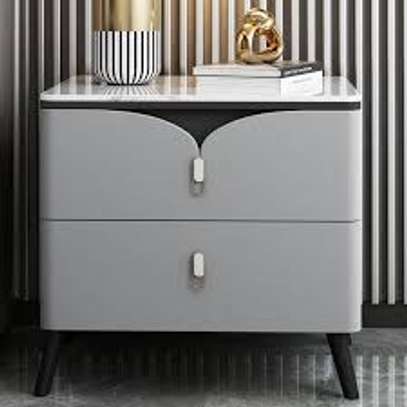 White Solid Wood Nordic Storage Cabinet for Bedroom image 9