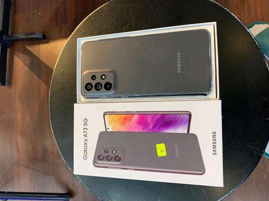 Samsung Galaxy A73 256gb Black In Colour image 1