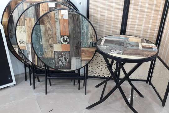 Home Table: Foldable Table With Wooden Colored Top image 1