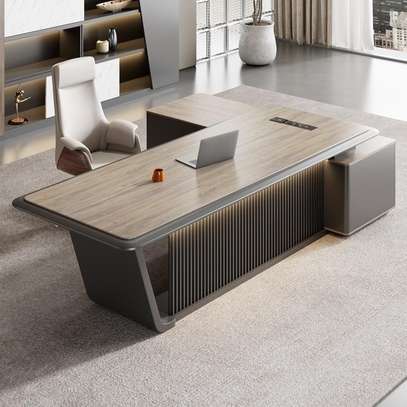 Office Desk: Professional L-Shaped Executive Desk (1.8m) image 4