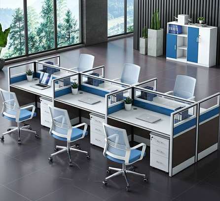 Office Workstation : 6-Way Office Workstation image 5