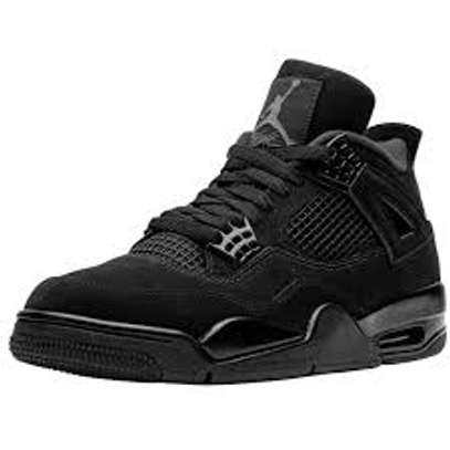 Air Jordan 4 Black Cat Sneakers image 1