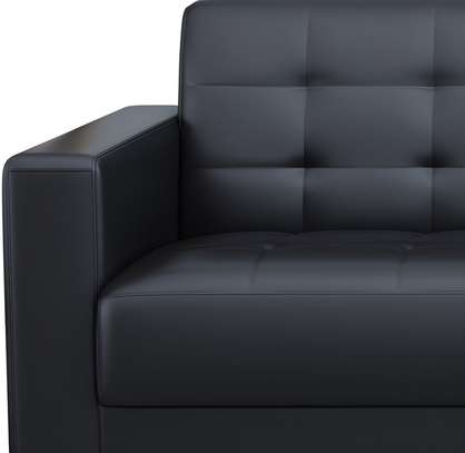 Office Sofa : Modern Comfy Office Leather Sofa image 3